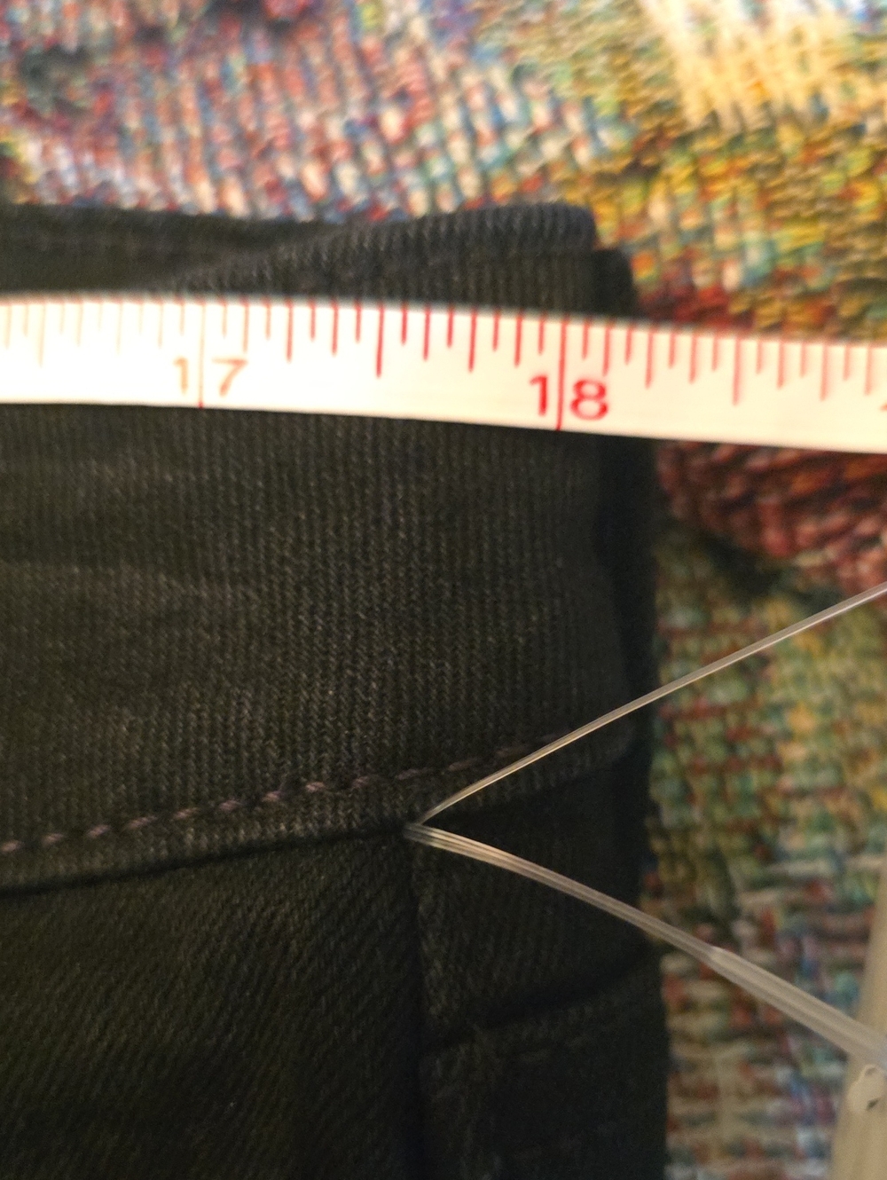 New Old Navy Women's 16 Short Black High-Rise Wow Straight Jeans - Picture 6 of 7